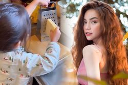 Lisa trổ tài 'nữ công gia chánh', Hồ Ngọc Hà lo lắng sợ 1 điều
