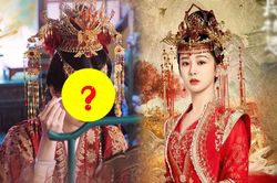 Cùng kiểu tạo hình hỉ phục, chị gái Bạch Lộc ăn đứt Dương Tử ở Trường Tương Tư