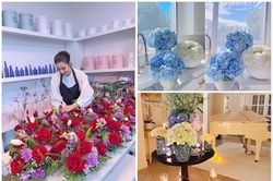 Ngây ngất biệt thự ngập sắc hoa của Hoa hậu Phạm Hương ở Mỹ