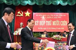 Bà Rịa-Vũng Tàu lấy phiếu tín nhiệm cán bộ chủ chốt