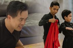 Con Dương Khắc Linh cứ nghe bố hát là khóc, Phan Hiển 'căng não' dạy con