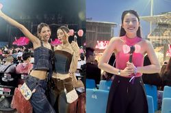 Kỳ Duyên, Minh Triệu và dàn sao khoe ảnh nét căng đêm diễn đầu của Blackpink