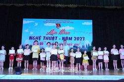 300 thiếu nhi tham gia Liên hoan nghệ thuật 'Chắp cánh ước mơ'