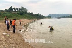 Đuối nước thương tâm tại bãi tắm tự phát, tổ 8, phường Nông Tiến