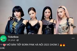 BTC công bố bán thêm vé concert BLACKPINK tối 30/7