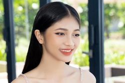 Á hậu Minh Kiên áp dụng chế độ ăn eatclean để giảm cân trước khi thi Hoa hậu
