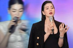 Lệ Quyên được mời rượu khi đang hát, nữ ca sĩ phản ứng ra sao?