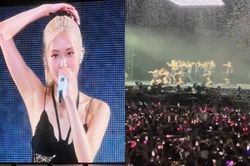 Đây là hành động mà Rosé chỉ làm ở concert Việt Nam, đến fan quốc tế còn bất ngờ