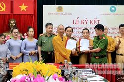 Ký kết phối hợp công tác tuyên truyền phổ biến, giáo dục về bảo đảm trật tự an toàn giao thông