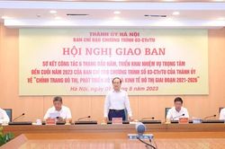 Quyết tâm cao nhất để hoàn thành các chỉ tiêu phát triển đô thị, kinh tế đô thị