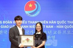 Tăng cường giao lưu hợp tác thanh niên Việt Nam - Hàn Quốc