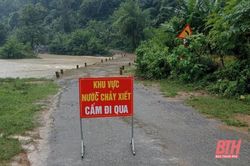Cảnh báo lũ quét, sạt lở đất do mưa lũ tại Thanh Hóa