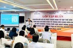 Tập huấn chuyển đổi số cho các hợp tác xã