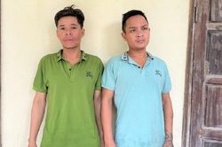 Bắt 2 kẻ ăn trộm hàng trăm gốc sâm Ngọc Linh