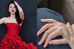 Thanh Hằng khoe nhẫn kim cương, có động thái khẳng định sắp lấy chồng khi dân mạng hỏi han