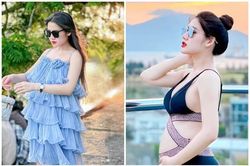 'Hot girl quân nhân' làm netizen mê mệt khi khoe bụng bầu