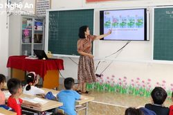 Nghệ An khắc phục khó khăn để triển khai hiệu quả Chương trình Giáo dục phổ thông mới ở bậc tiểu học