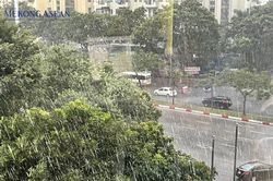 Khu vực nội thành Hà Nội sắp có mưa dông