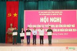 Khánh Hòa triển khai công tác tuyển quân 2024