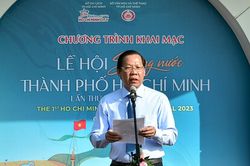 TP Hồ Chí Minh: Khai mạc Lễ hội sông nước lần thứ nhất năm 2023