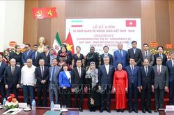 Kỷ niệm 50 năm thiết lập quan hệ ngoại giao Việt Nam - Iran