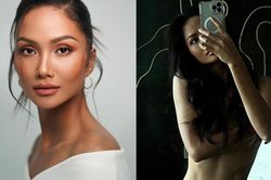 H'Hen Niê khiến fan 'đứng ngồi không yên' vì ảnh bán nude đầy táo bạo