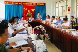 Thường trực HĐND tỉnh An Giang cho ý kiến 12 nội dung