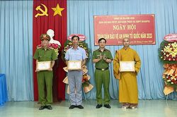 Ngày hội toàn dân bảo vệ an ninh Tổ quốc tại xã Khánh Hòa