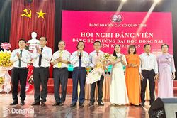 Đội ngũ cấp ủy phải là trung tâm đoàn kết của Trường đại học Đồng Nai