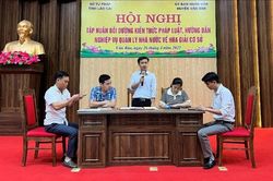 Lào Cai có hơn 1.500 tổ hòa giải cơ sở