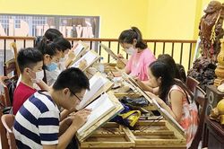 Những nét cọ vẽ thế giới trẻ thơ
