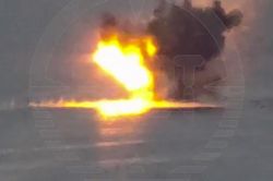 Nga đánh chặn USV 'cảm tử' tấn công thành phố Novorossiysk
