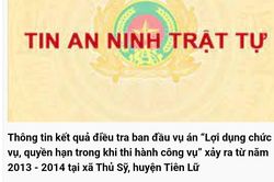 Khởi tố 6 cán bộ xã tự ý thu tiền của người dân