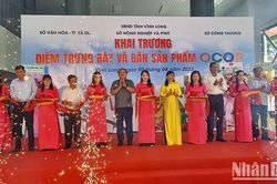 Vĩnh Long khai trương điểm trưng bày và bán sản phẩm OCOP