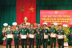 Cựu chiến binh Đặc công biệt động hợp thành khu vực Hà Nội gặp mặt truyền thống