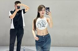 Hậu phiên tòa, Diệp Lâm Anh xuất hiện rạng rỡ, tự tin diện áo ngắn cũn khoe dáng