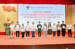 Than Thống Nhất: Dành 279,5 triệu đồng khen thưởng con CBCNV đạt học sinh giỏi