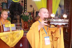 Cung rước tôn dung, Luật tứ phần về hai giới trường Tăng, Ni thuộc Đại giới đàn Tâm Hòa X