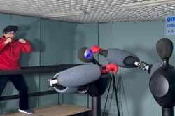Võ sĩ robot một tay nhanh nhất thế giới