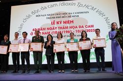 TP.HCM kỷ niệm 62 năm ngày thảm họa da cam ở Việt Nam