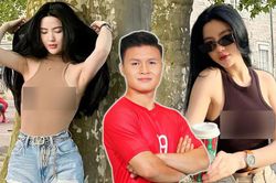 Bạn gái Quang Hải chuộng mặc gợi cảm, tôn 'núi đôi' muốn dâng tràn