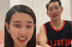 Thùy Tiên kể về một ngày nghỉ đi chợ nấu cơm, biểu cảm của bố nàng hậu gây chú ý