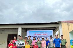 Xây dựng mô hình 'Nước sạch cùng em đến trường' tại phân hiệu Khẩu Cồ (Bảo Thắng)