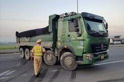 Bà Rịa - Vũng Tàu: Cương quyết xử lý xe container, xe tải, xe khách vi phạm