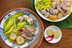 Khởi động ngày mới với món bún dọc mùng