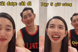 Hoa hậu Thùy Tiên khoe dậy 5h sáng dọn nhà, bị bố 'bóc' ngay trên livestream