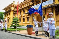 Lễ thượng cờ kỷ niệm 56 năm thành lập ASEAN