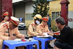 Hải Phòng: Xử phạt hơn 200 trường hợp vi phạm nồng độ cồn