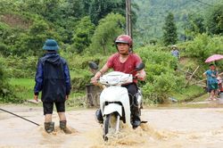 Mưa ở các địa phương kéo dài đến hết đêm 9/8