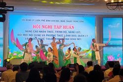 Nâng cao nhận thức, trình độ, phương thức lãnh đạo, quản lý văn học, nghệ thuật trong tình hình mới